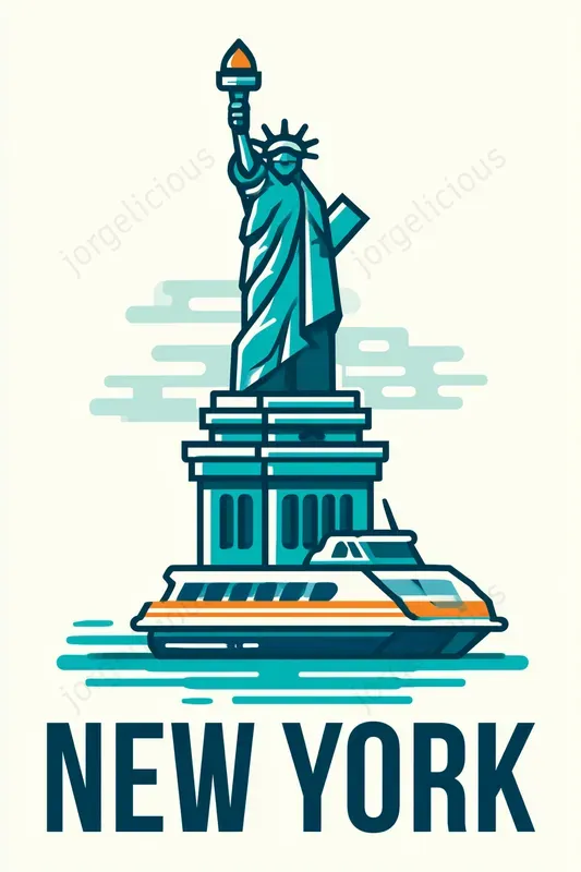 Clean Vector City Posters