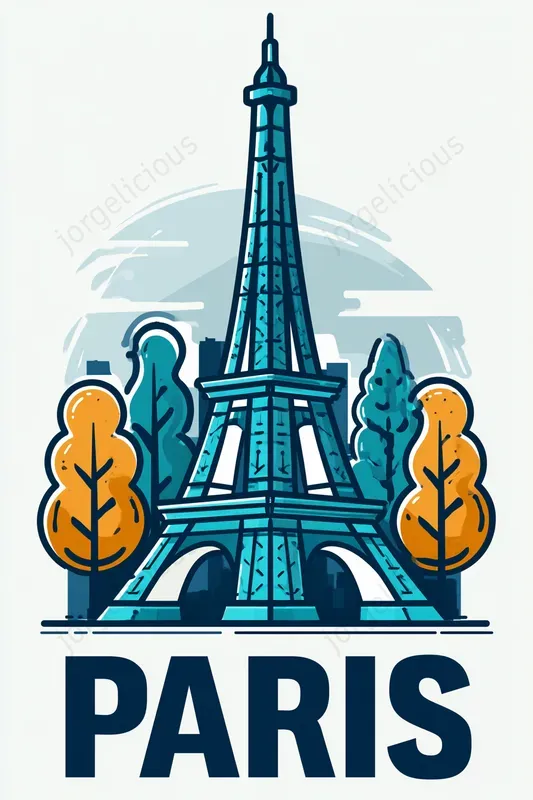 Clean Vector City Posters
