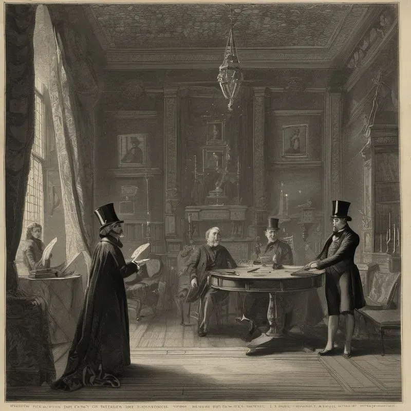 Regency Magic Manuscript Scenes