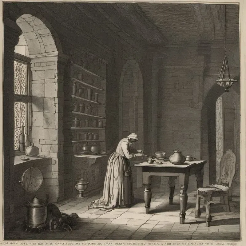 Regency Magic Manuscript Scenes
