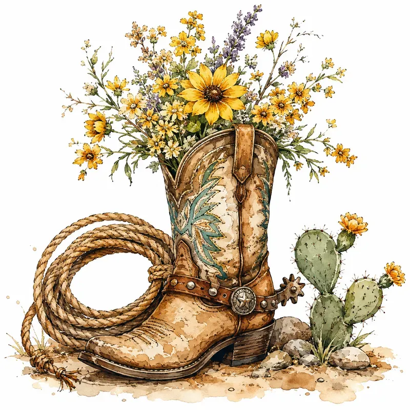 Rustic Western Boot Collections