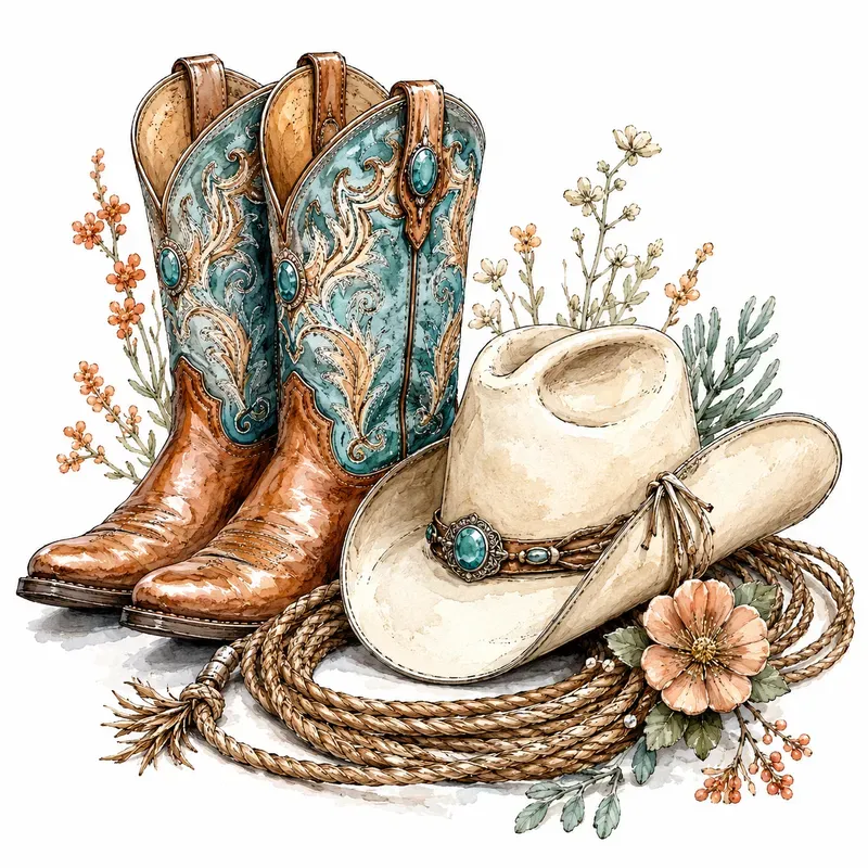 Rustic Western Boot Collections