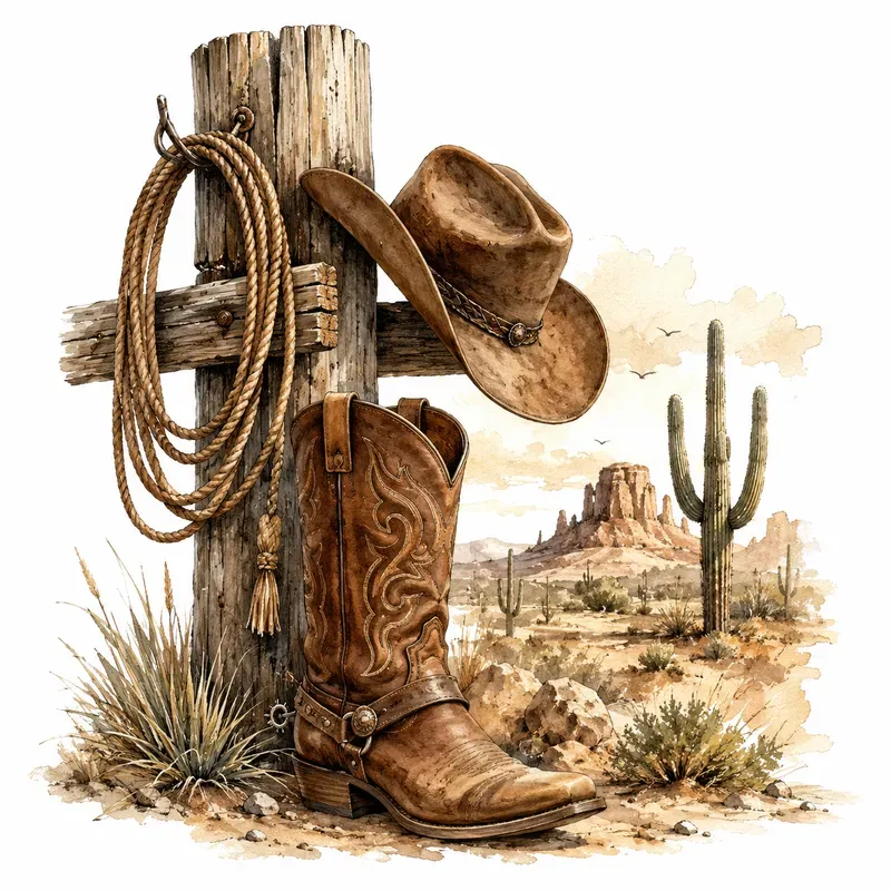 Rustic Western Boot Collections