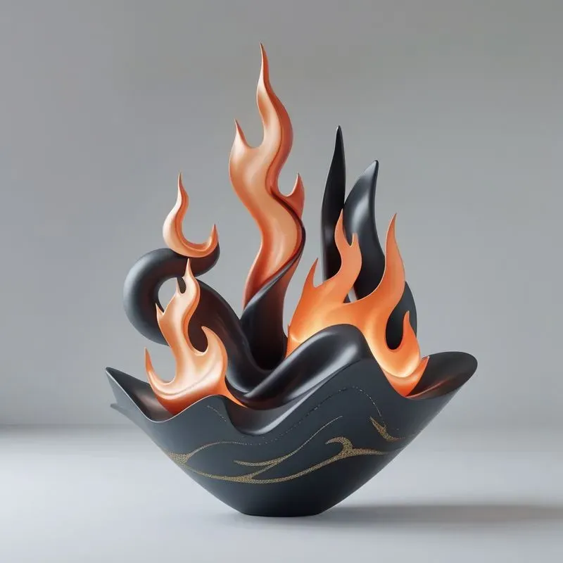 Modern Surreal Style Ornaments