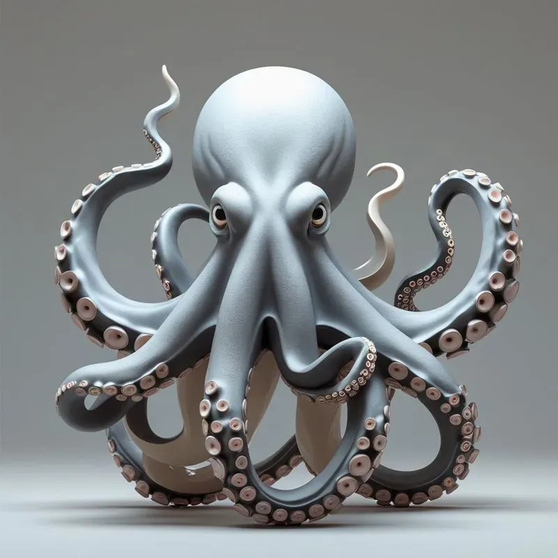 Modern Surreal Style Ornaments