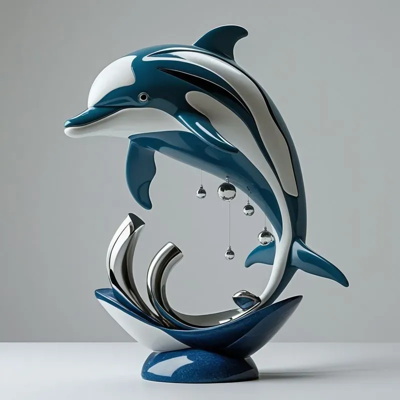 Modern Surreal Style Ornaments