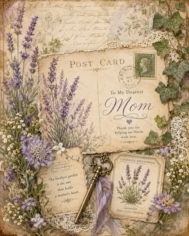 Mothers Day Secret Garden Junk Journals
