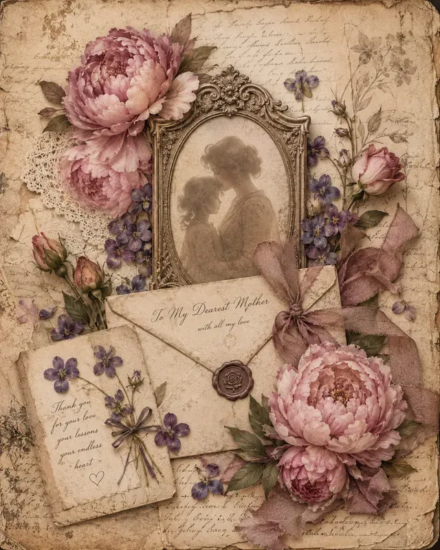 Mothers Day Secret Garden Junk Journals
