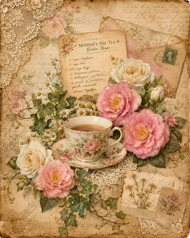 Mothers Day Secret Garden Junk Journals