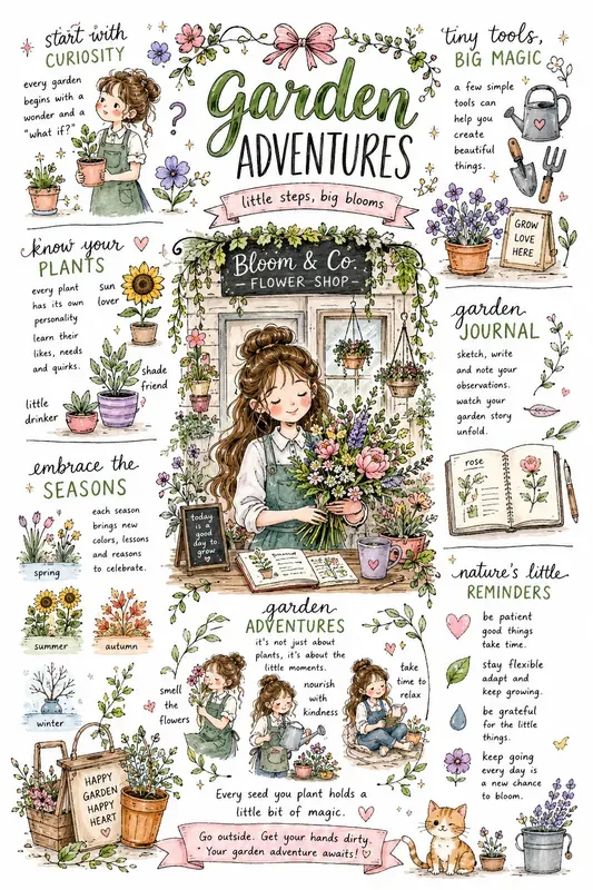 Whimsical Doodle Infographic Sheets