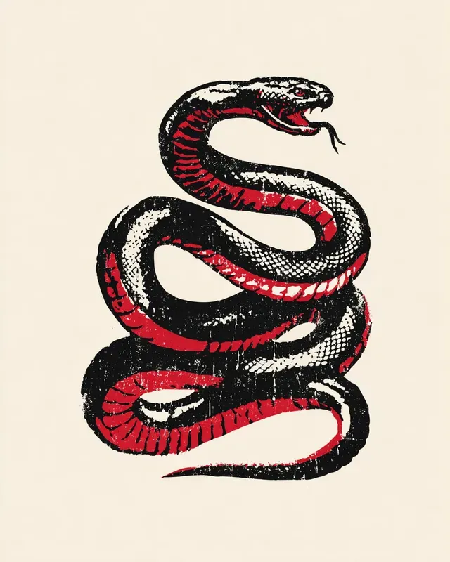 Retro Screenprint Animal Tee Designs