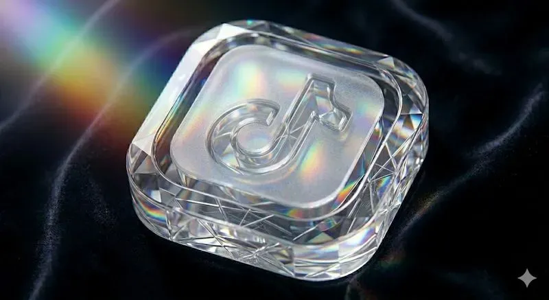 Premium 3D Iridescent Glass App Icons