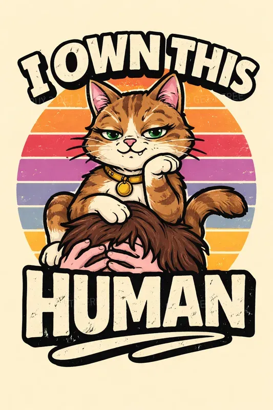 National Pet Day Retro Sassy Prints