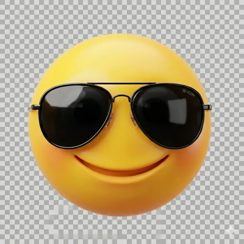 Cute Smiley Face 3D Emojis