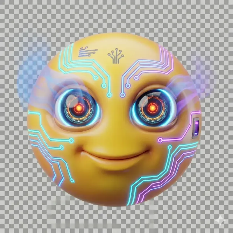 Cute Smiley Face 3D Emojis