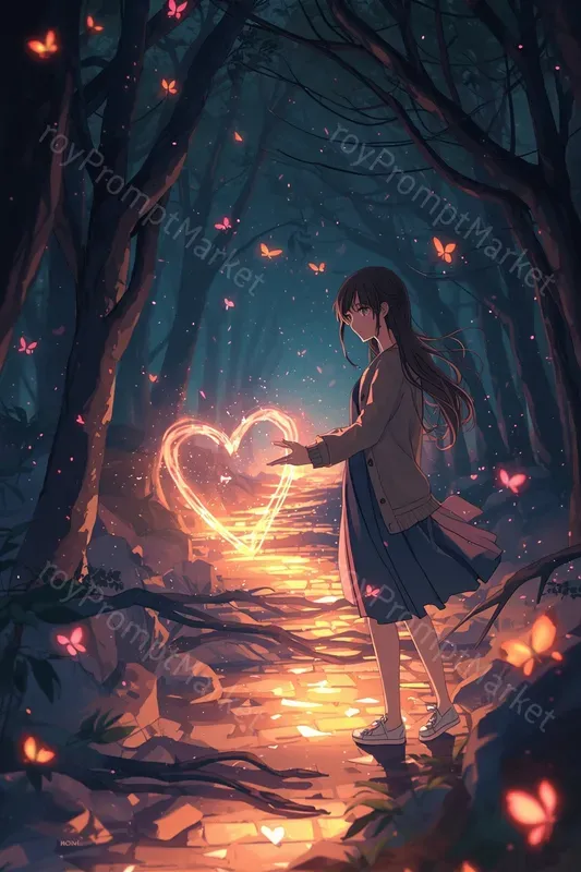 Valentine Anime Scene Generator