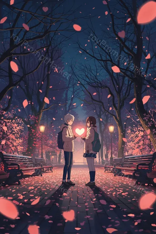 Valentine Anime Scene Generator