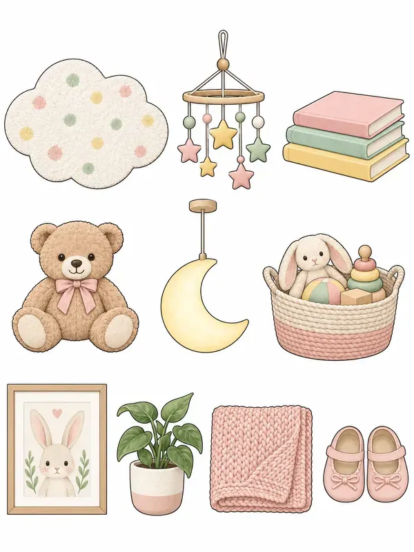Dollhouse Miniature Accessory Sheets