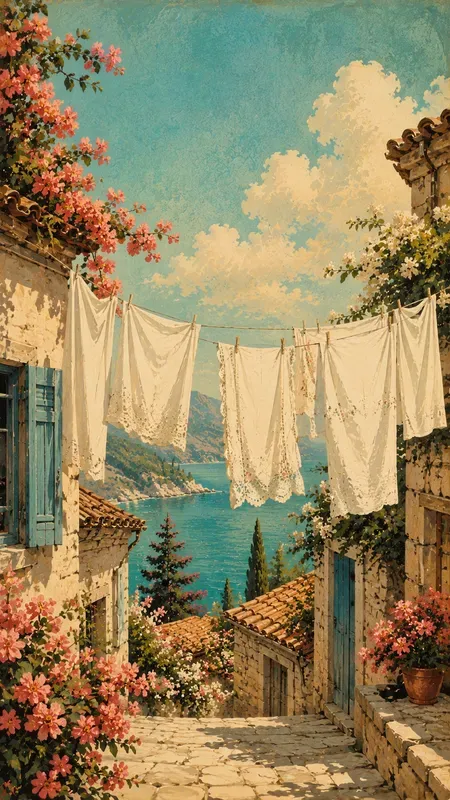 Turkish Riviera 1950s Sunny Postcards