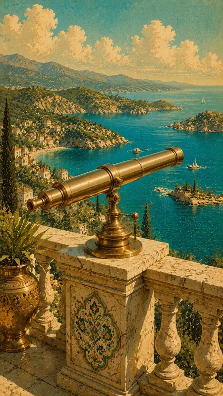 Turkish Riviera 1950s Sunny Postcards