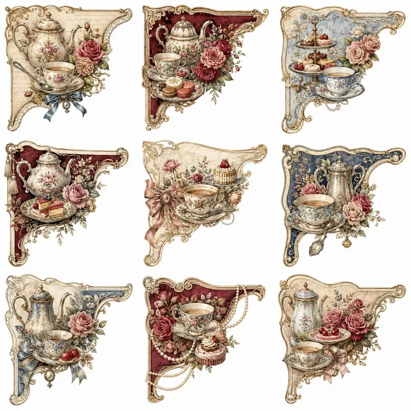 Vintage Corner Ornament Collections
