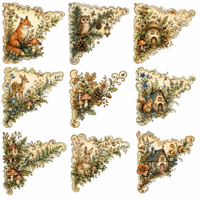 Vintage Corner Ornament Collections