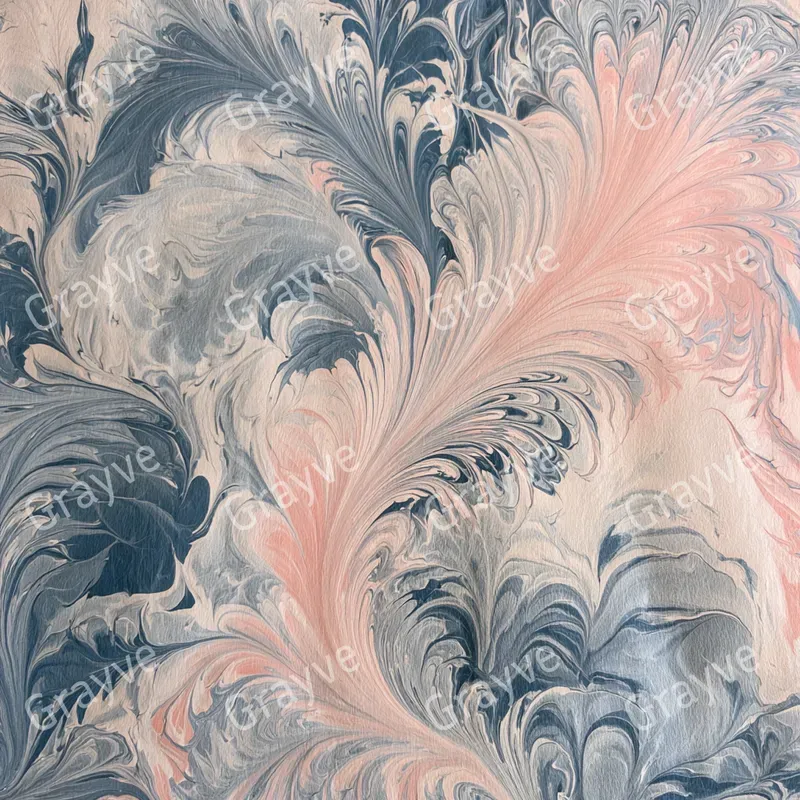 Suminagashi Marbled Papers