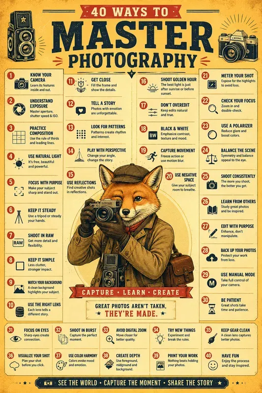 Retro Infographic Poster Creators