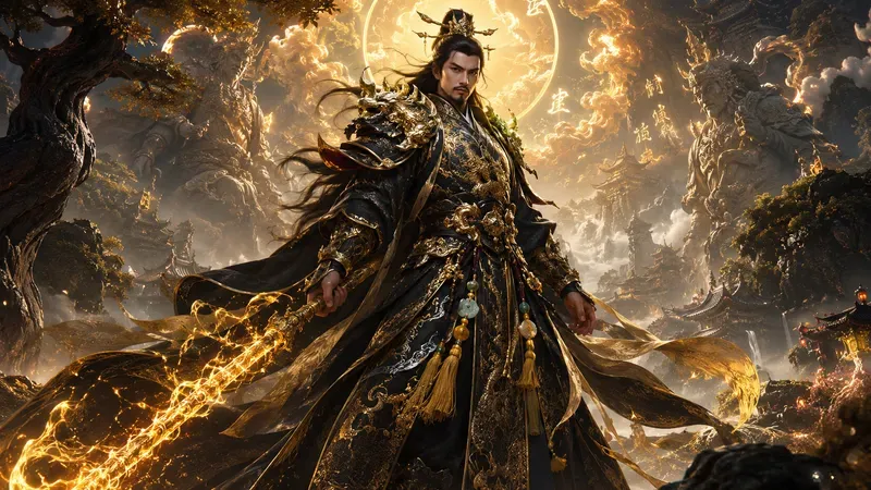 Black Myth Wukong Hero Portrait Forges