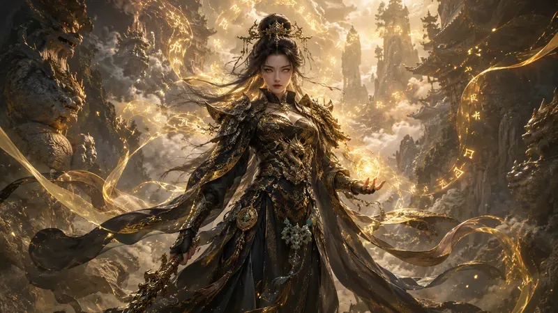 Black Myth Wukong Hero Portrait Forges