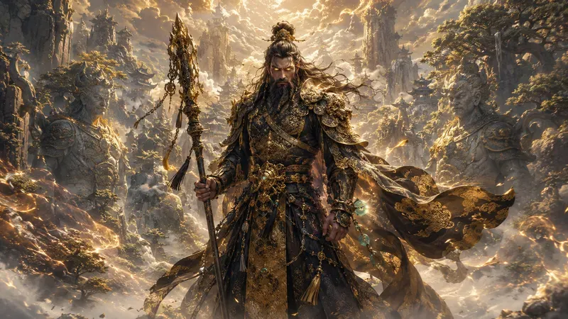 Black Myth Wukong Hero Portrait Forges