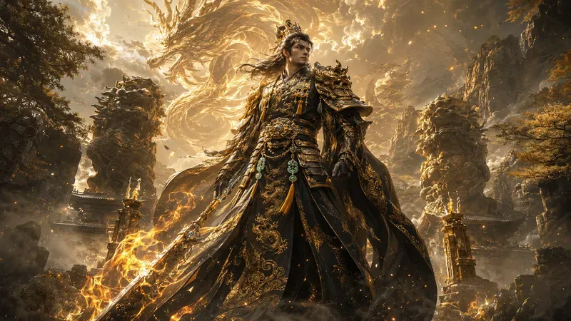 Black Myth Wukong Hero Portrait Forges