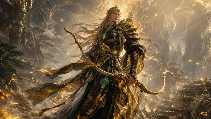 Black Myth Wukong Hero Portrait Forges
