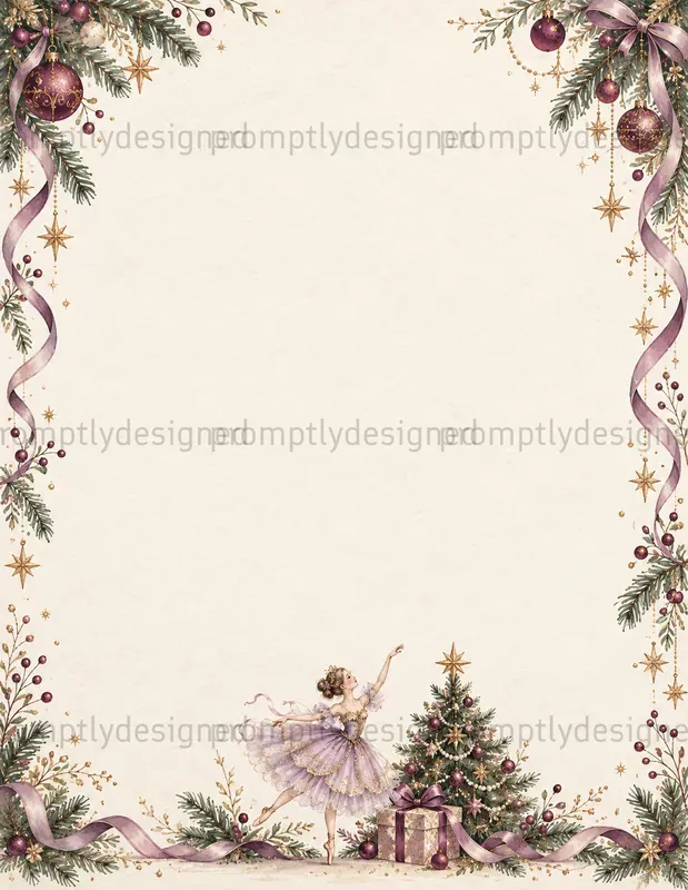 Nutcracker Ballet Journal Pages