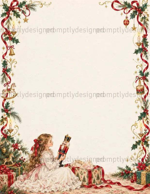 Nutcracker Ballet Journal Pages