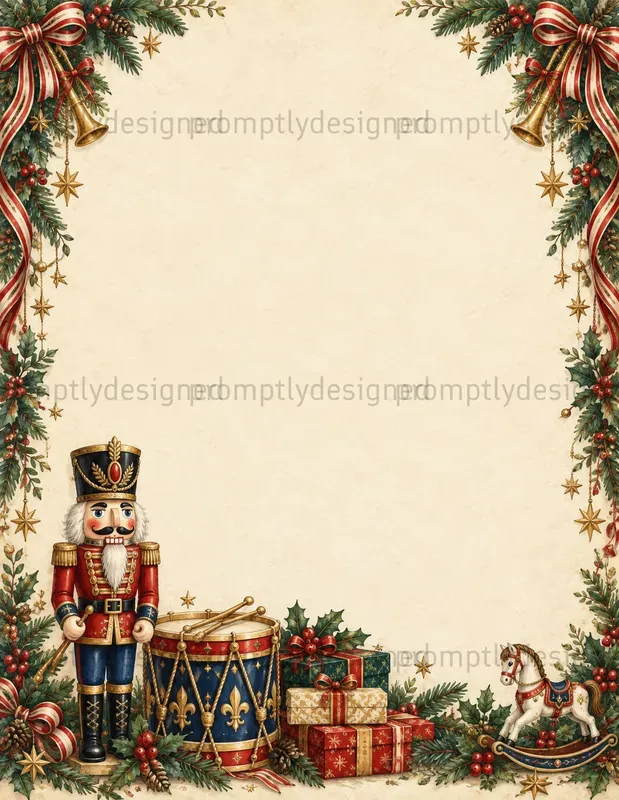 Nutcracker Ballet Journal Pages