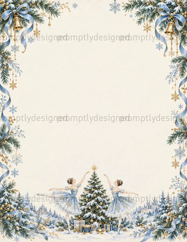 Nutcracker Ballet Journal Pages