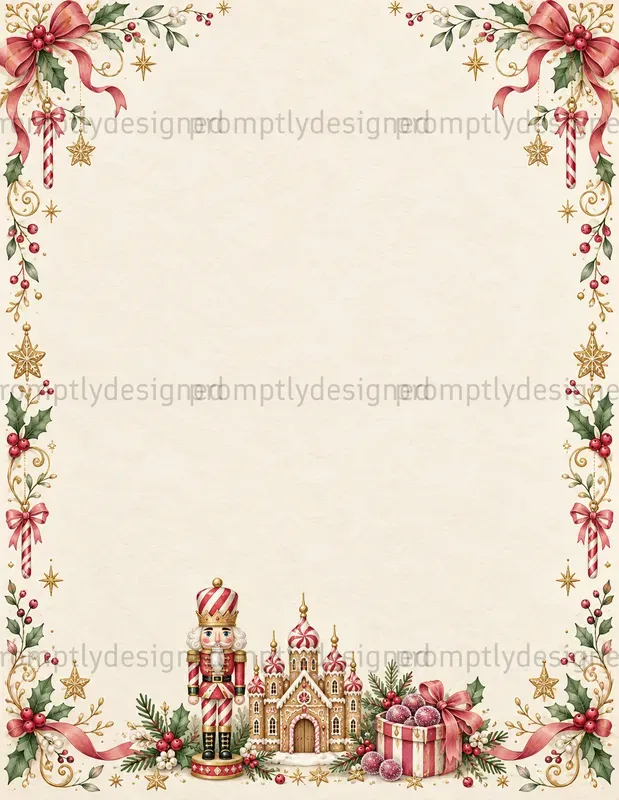 Nutcracker Ballet Journal Pages