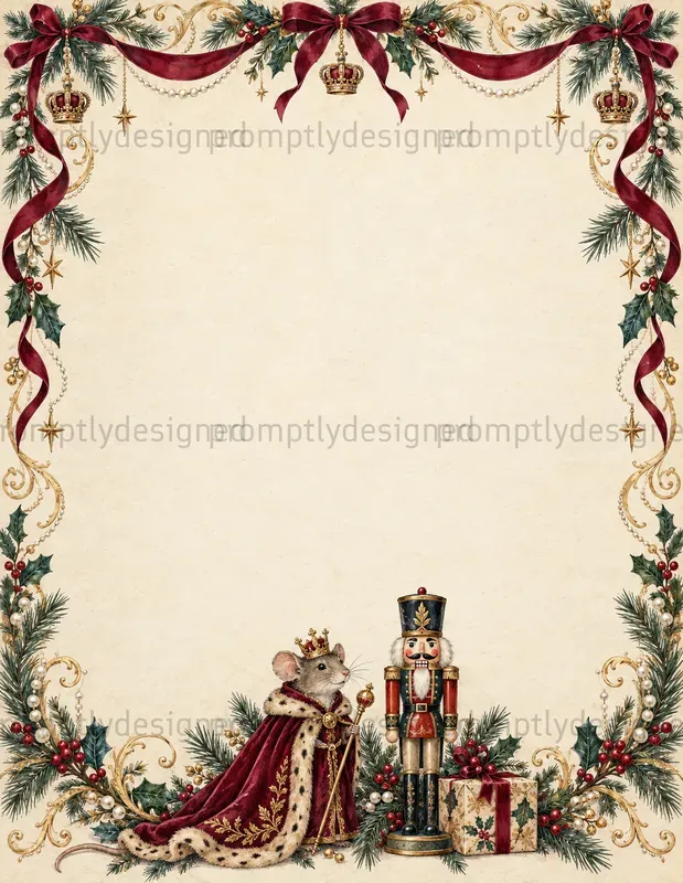 Nutcracker Ballet Journal Pages