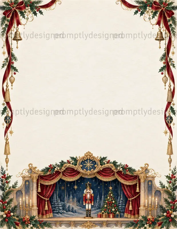 Nutcracker Ballet Journal Pages