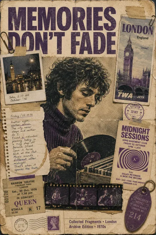 Memories Dont Fade Posters 1979