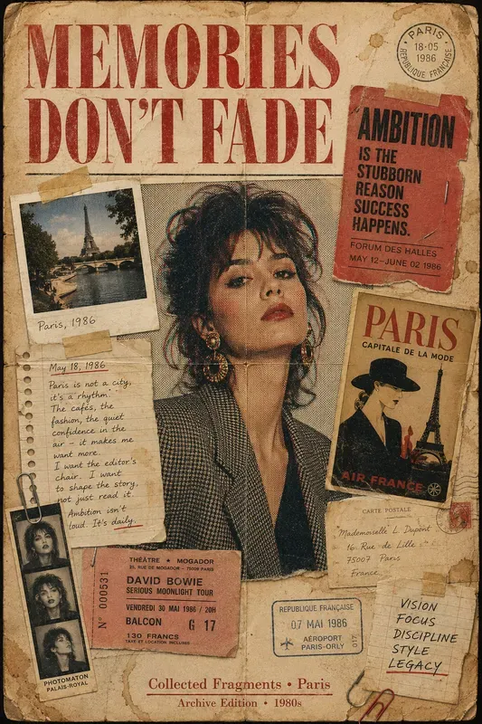 Memories Dont Fade Posters 1979