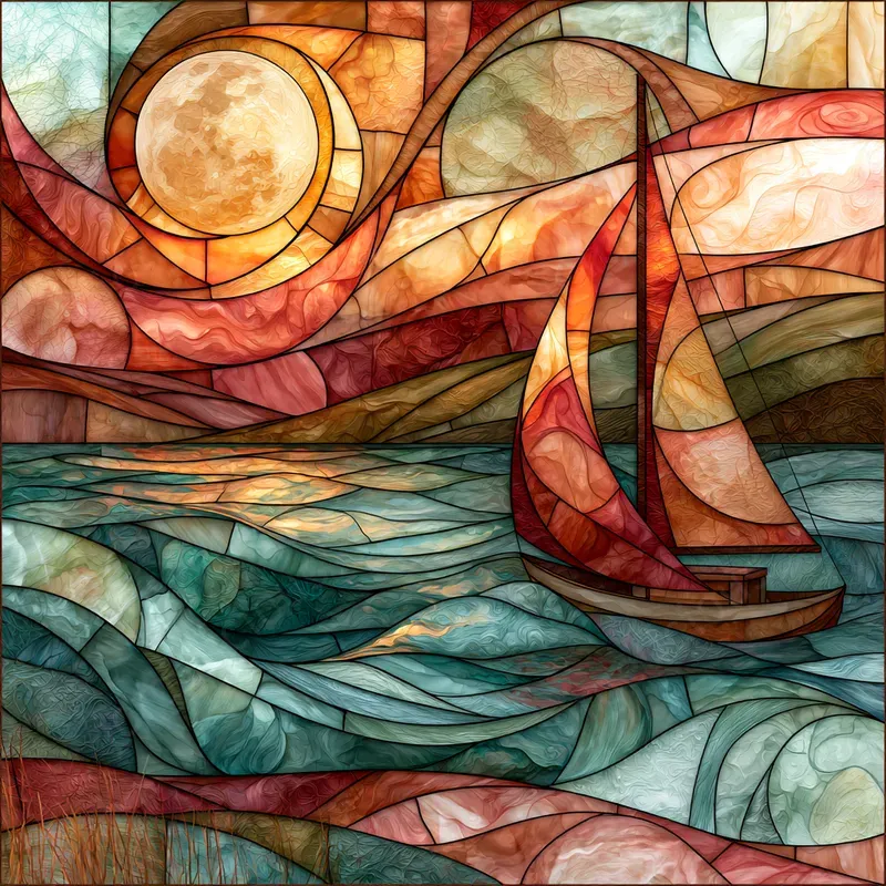 Ornamental Mosaic Illustrations