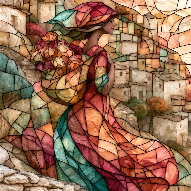 Ornamental Mosaic Illustrations