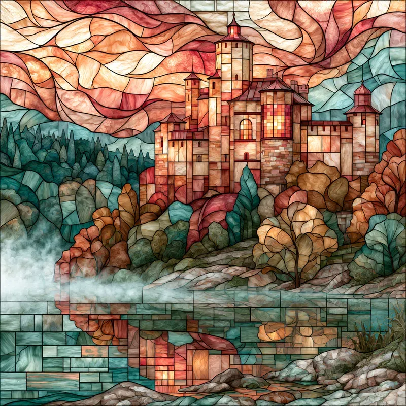 Ornamental Mosaic Illustrations