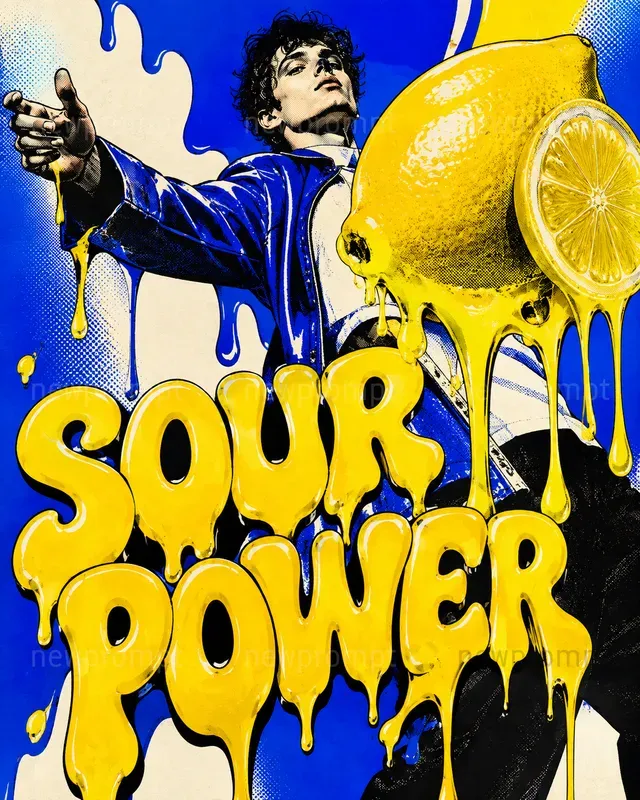Pop Art Glossy Melt Posters