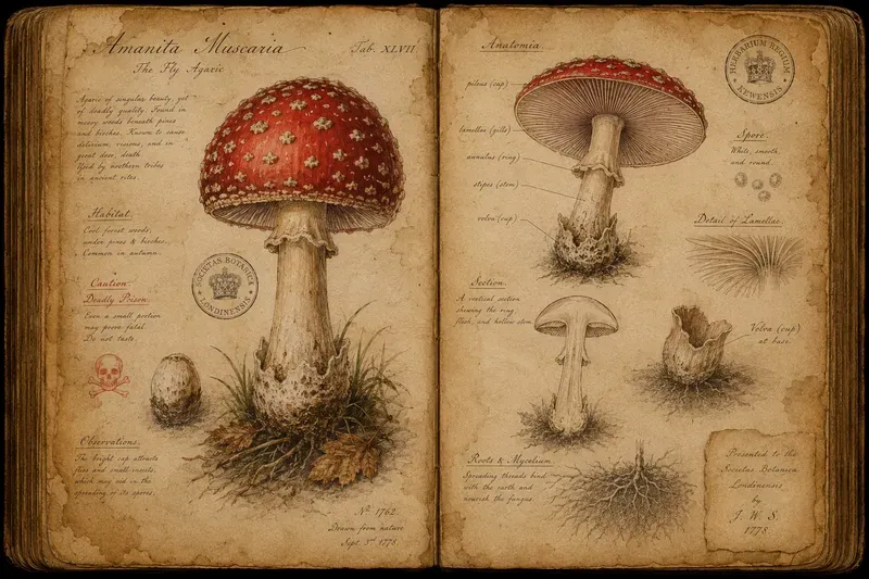 Vintage Botanical Journals