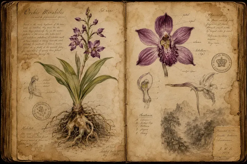 Vintage Botanical Journals