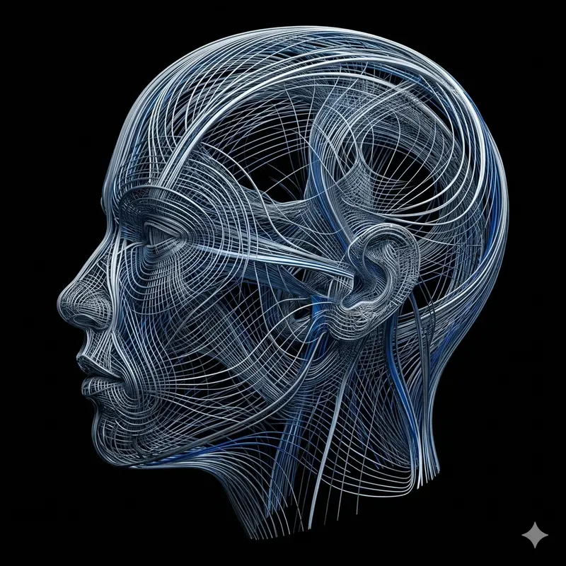 Neon Light Flow 3D Geometries
