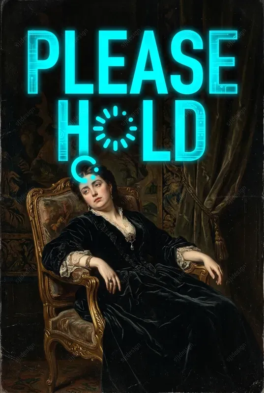 Vintage Neon Meme Portraits
